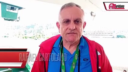 Hipismo: Rafael Cartolano, entrenador de caballos en La Rinconada.