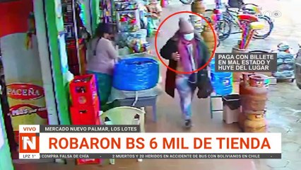 12.51 robaron bs 6 mil de tienda