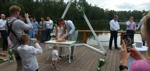 summer 2024 . Czech Republic. areal bomba .wedding of patrick and eliskas