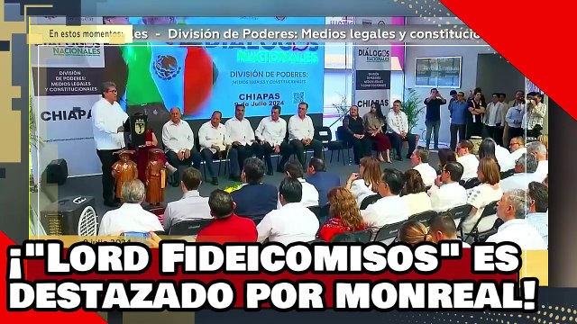 ¡VEAN! ¡’Lord Fideicomisos’ es despedazado por Monreal por defender su corrupto poder perjudicial!