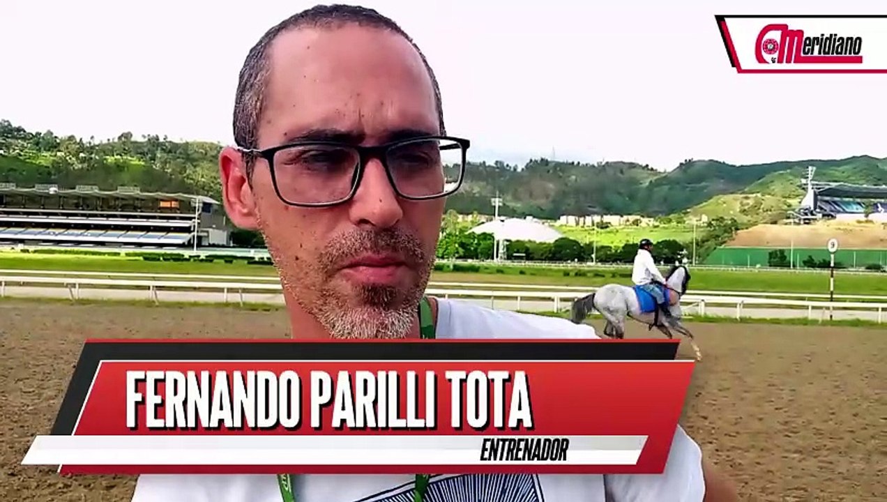 Hipismo: Fernando Parilli Tota, habla de sus presentados del domingo en La Rinconada.