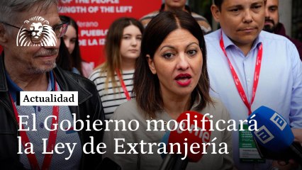 Sira Rego admite que la reforma de la Ley de Extranjería buscará "planificar los fenómenos migratorios y garantizar los derechos de la infancia"
