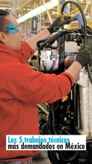 Los 5 trabajos técnicos (y sus salarios) más demandados en México