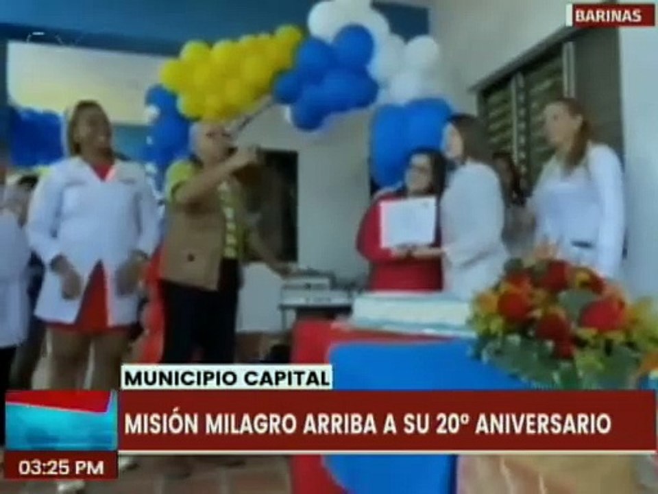 Barinas | Misión Milagro celebra su 20° aniversario con jornada quirúrgica oftalmológica
