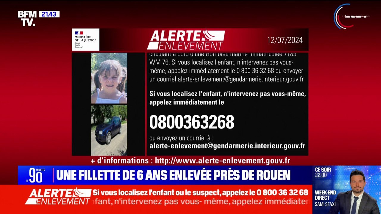 Alerte enlèvement: Célya, 6 ans, a disparu de s...