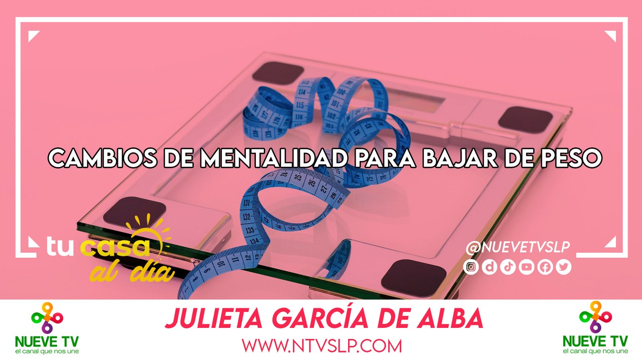 Cambios de mentalidad para bajar de peso