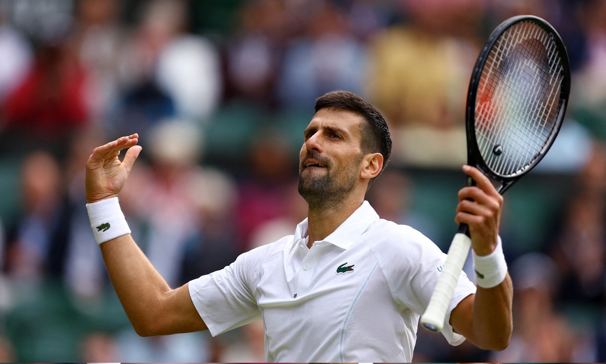 دجوكوفيتش يتخطّى موسيتي ويبلغ نهائي بطولة ويمبلدون