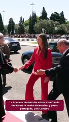 Leonor d'Espagne en voyage officiel en solo au Portugal