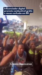 INFLUENCIADOR DIGITAL PROMETE COMBUSTÍVEL GRÁTIS E CAUSA CONFUSÃO EM BH