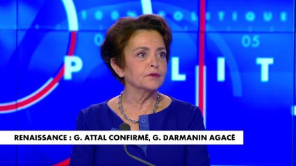 Judith Waintraub juge la candidature de Gabriel Attal pour le poste de président du groupe Renaissance à l’Assemblée nationale «complètement creuse»