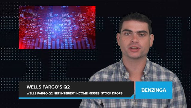 Wells Fargo's Second Quarter Net Interest Income Falls Short of Expectations, Stock Price Drops