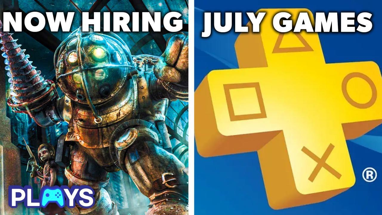 Gaming News July 12: New PS Plus Games, BioShoc...