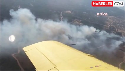 Manisa Gölmarmara'da Orman Yangını
