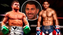 Eddie Hearn revela avances sobre posible pelea entre Canelo Álvarez y Edgar Berlanga