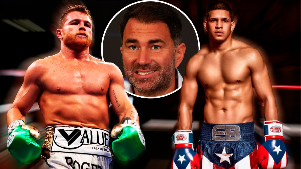 Eddie Hearn revela avances sobre posible pelea entre Canelo Álvarez y Edgar Berlanga