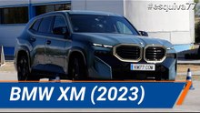 BMW XM 2023 - Maniobra de esquiva (moose test) y eslalon | km77.com