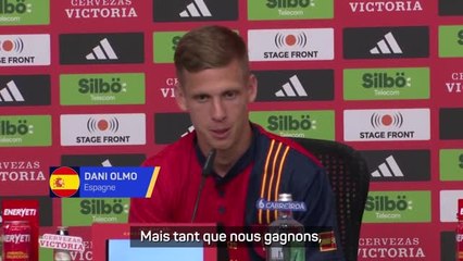 Espagne - Olmo : “Je me fiche de savoir si c'est Unai Simón ou moi qui marque, tant qu’on gagne”
