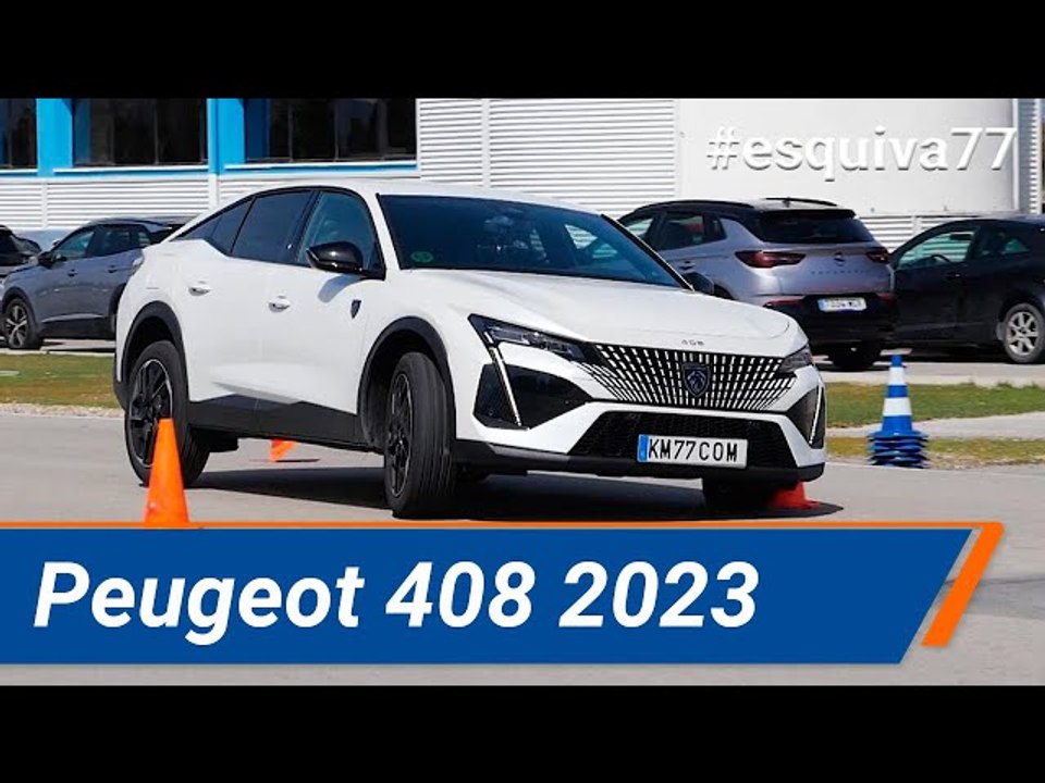 Peugeot 408 2023 - Maniobra de esquiva (moose t...
