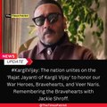#KargilVijay: Nation Unites on Rajat Jayanti to Honor War Heroes with Jackie Shroff