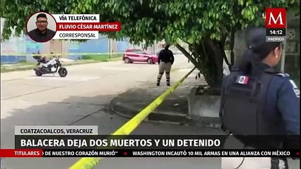 Jornada violenta en el puerto de Coatzacoalcos deja dos muertos y un detenido