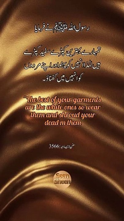 Importance of wearing white cloth