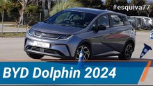 BYD Dolphin 2024 - Maniobra de esquiva (moose test) y eslalon | km77.com