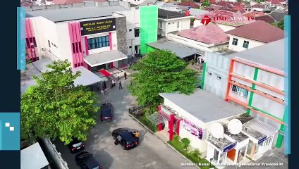 Presiden Jokowi Tinjau Fasilitas dan Pelayanan Kesehatan di RSUD Bob Bazar di Lampung Selatan