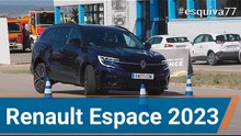 Renault Espace 2024 - Maniobra de esquiva (moose test) y eslalon | km77.com