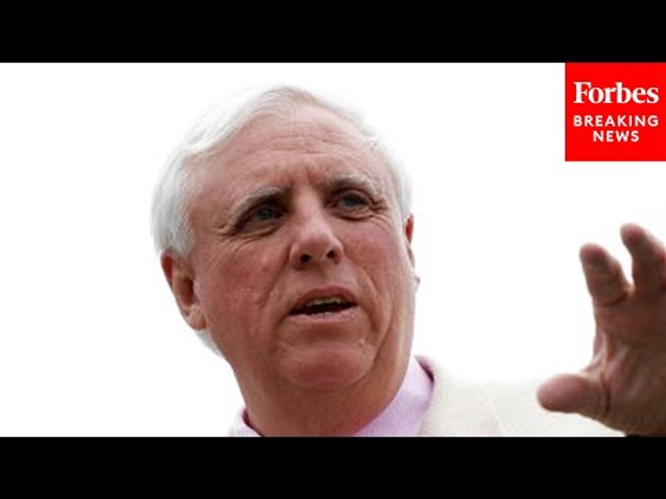 Gov. Jim Justice Delivers Remarks On Funding For New West Virginia State Park