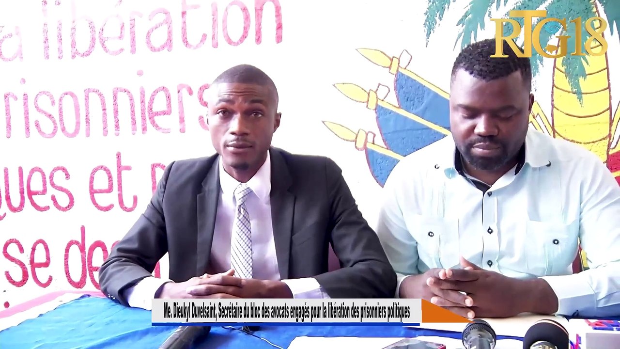 Blòk Avoka Angaje pou Liberasyon Prizonye Politik ak Defans Dwa Moun yo denonse fenomèn ensekirite a