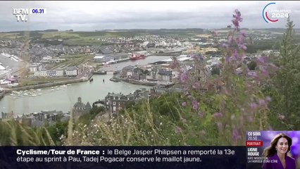 Du vent, du gris et des plages vides... Les touristes se font rares en Normandie à cause d'une météo morose