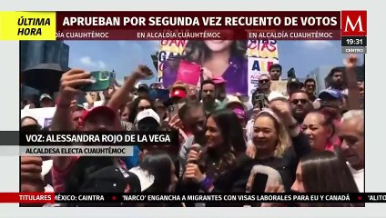 Tribunal Electoral de CdMx aprueba segundo escrutinio en elección de la alcaldía Cuauhtémoc