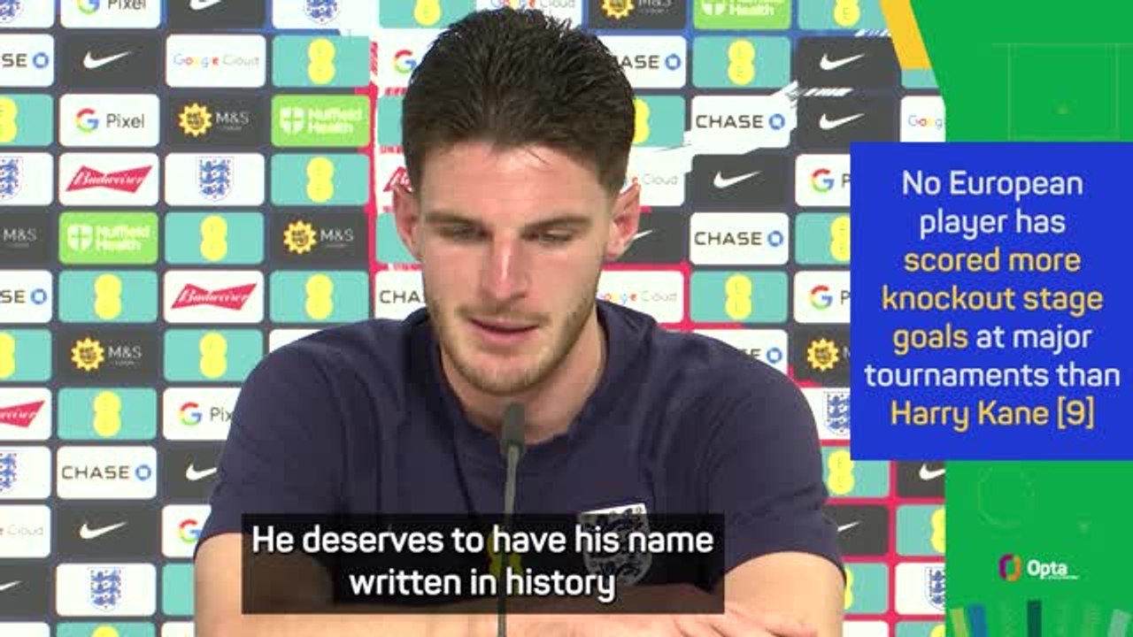 Rice believes Kane deserves to have 'his name written in history'