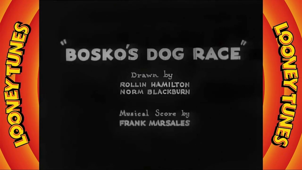 Looney Tunes short 34 - Bosko's Dog Race