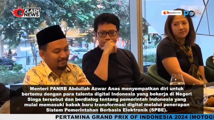 Menteri PANRB Bahas Transformasi Manajemen Talenta Digital dengan Diaspora Indonesia di Singapura