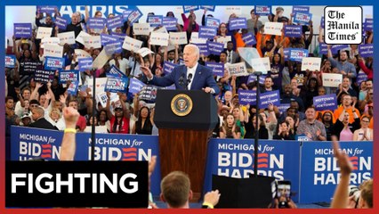 Biden campaigns in Detroit