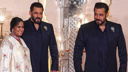Salman Khan's Dashing Entry In Traditional Wear | Arpita Khan | Anant Ambani Wedding