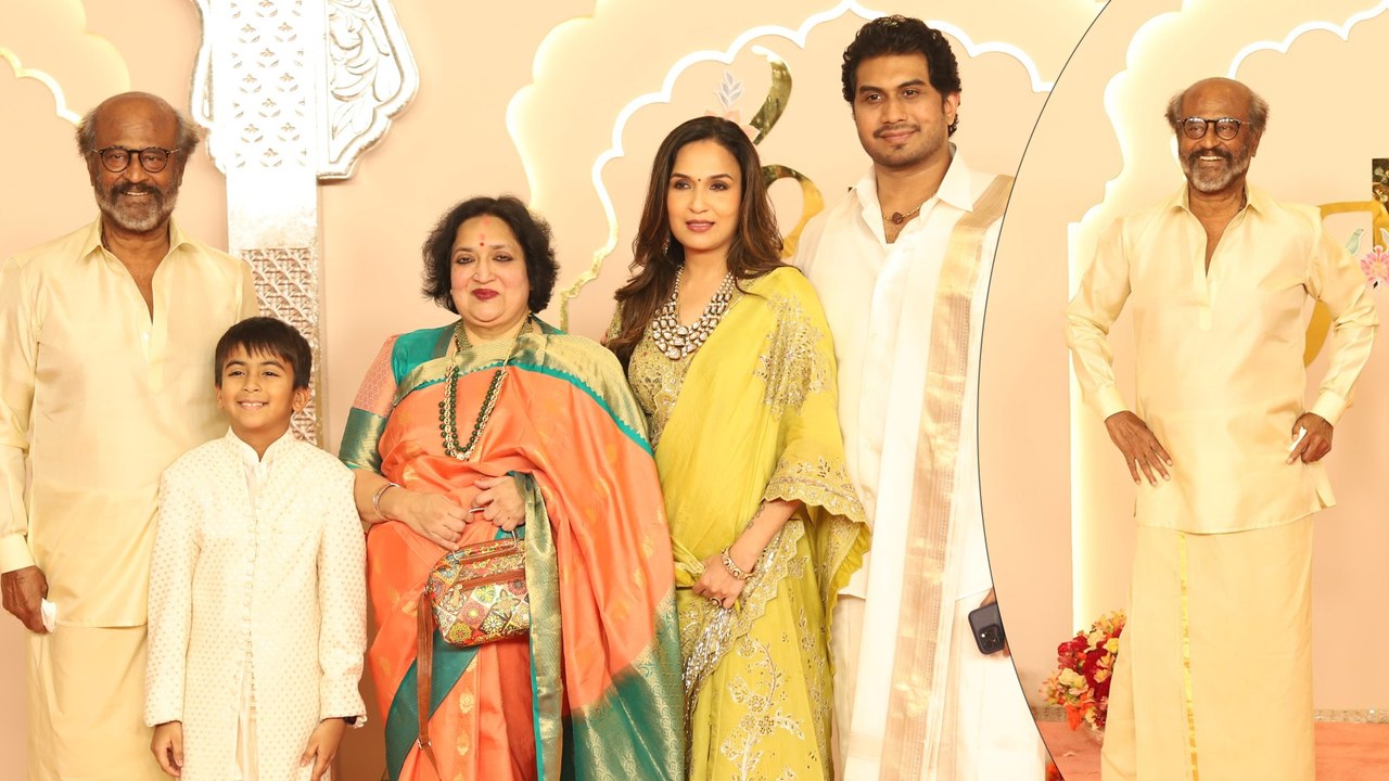 Thalaiva Rajinikanth's Striking Entrance Is A Winner | Anant Ambani Wedding