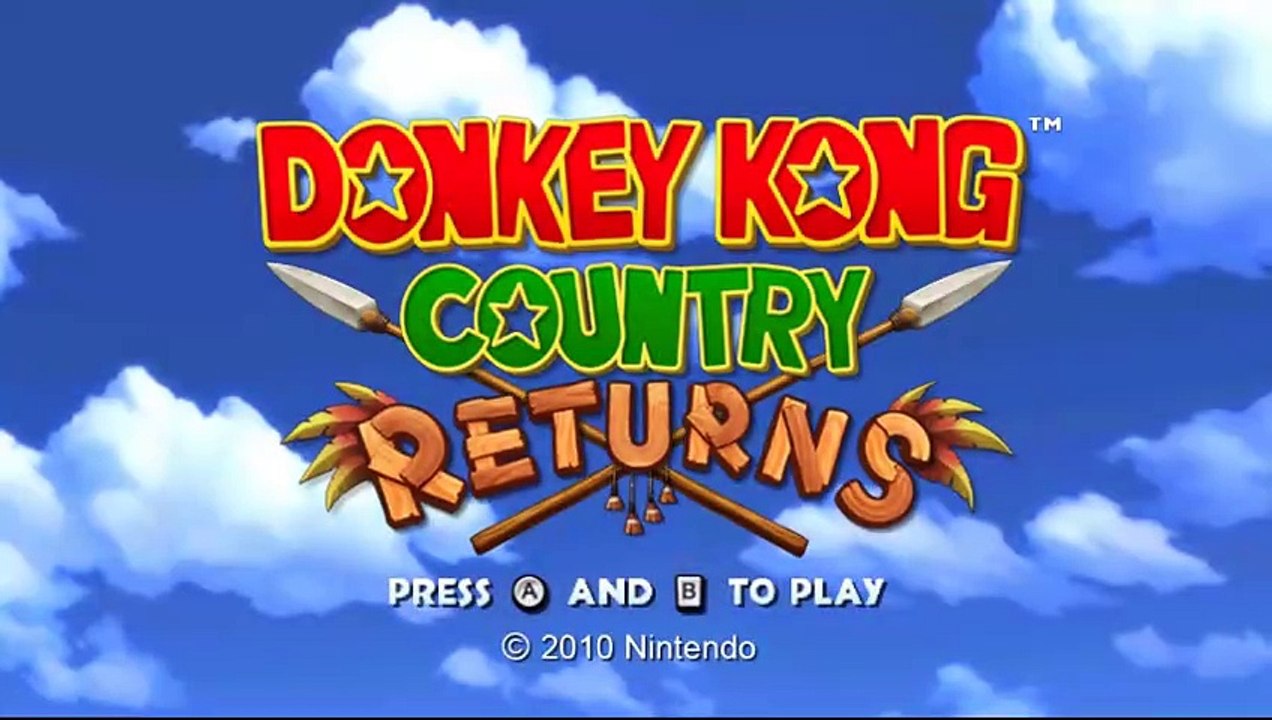 Donkey Kong Country Returns online multiplayer - wii