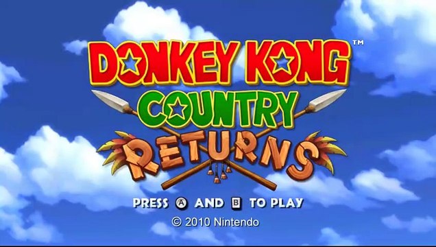 Donkey Kong Country Returns online multiplayer - wii