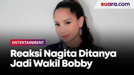 Reaksi Nagita Slavina Ditanya Soal Diusung Menjadi Tandem Bobby Nasution di Pilkada 2024