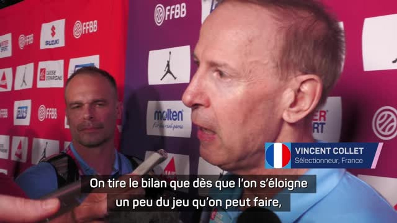 France - Collet tire quelques leçons d’une défaite “logique au vu du match”