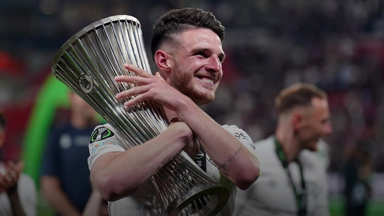 Rice draws on lessons from West Ham’s Europa League victory for England’s Euro 2024 final