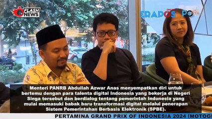 Bertemu Para Diaspora Di Singapura, Menteri Anas Bahas Transformasi Manajemen Talenta Digital