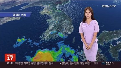 [날씨] 남부·제주 중심 '장맛비'…제주 산간 300㎜ 넘는 호우