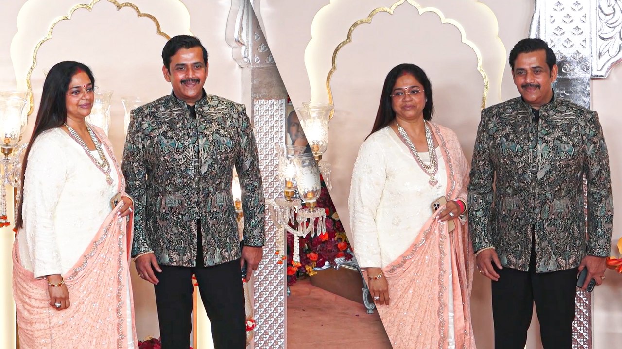 भोजपुरी अभिनेता Ravi Kishan का Anant Ambani & Radhika's Wedding में दिखा शानदार अंदाज़