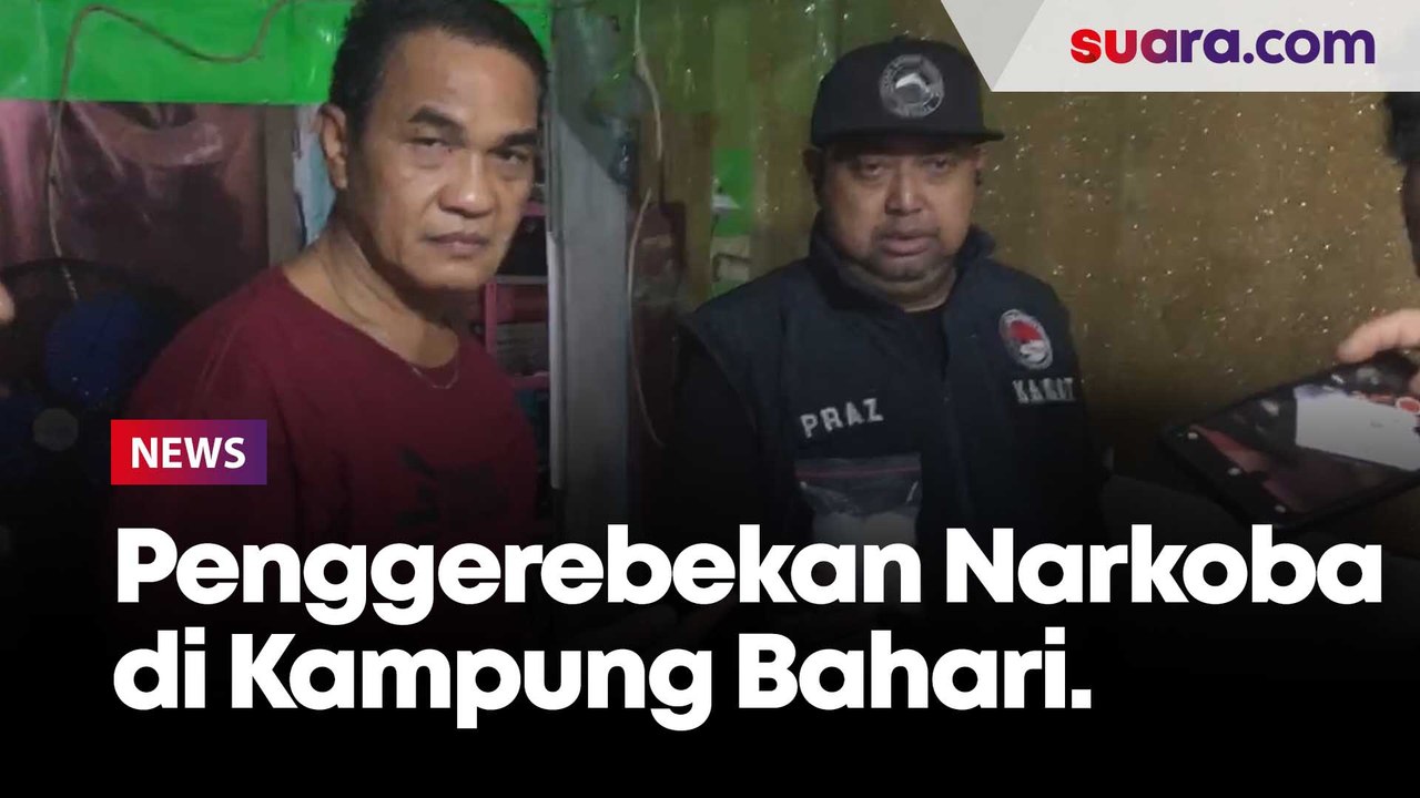 Penggerebekan Narkoba di Kampung Bahari