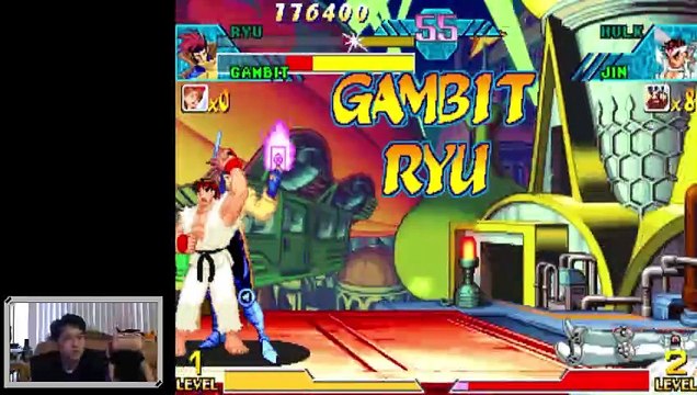 (ARC) Marvel vs Capcom - 24 - Let's try to get to fight Shadow Lady - Lv Normal