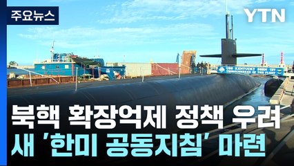 '북핵 확장억제 정책' 우려, 새로운 '한미 공동지침' 마련 / YTN