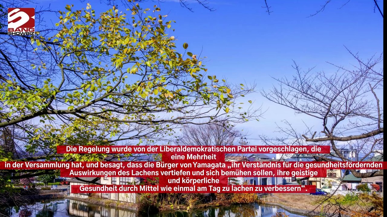 Japanische Politiker führen Gesetz ein, das Menschen auffordert, einmal am Tag zu lachen